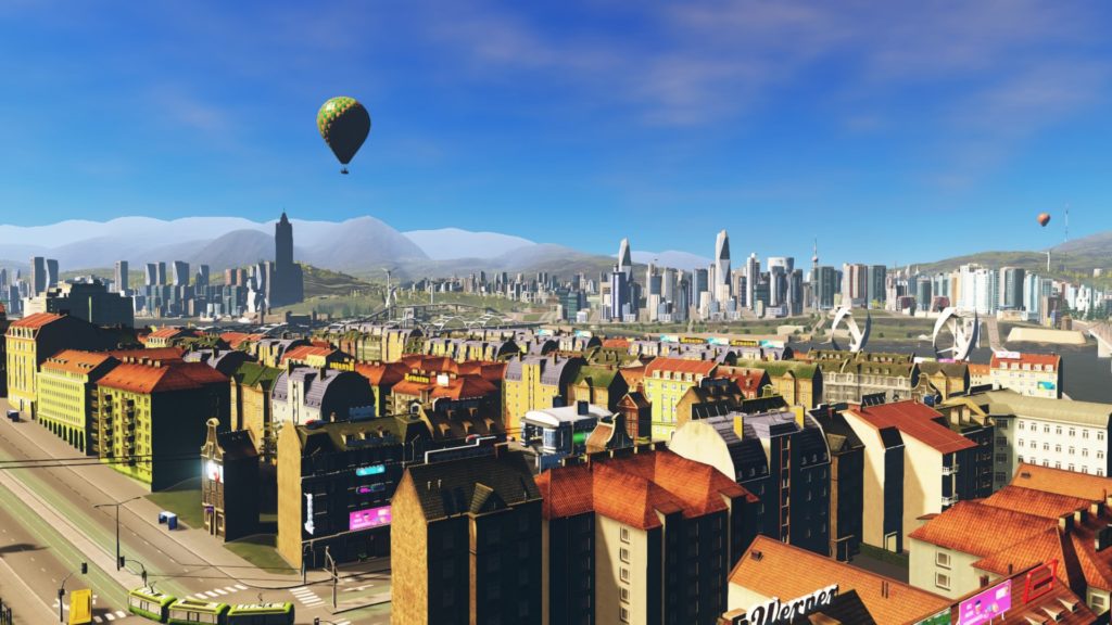 tourism city skylines
